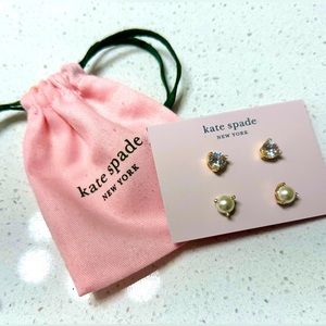 NEW UNWORN KATE SPADE STUD EARRINGS